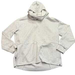 Fabletics Light Heather Gray Pullover Hoodie